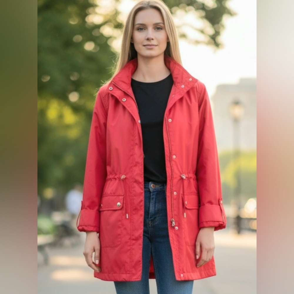 Laura Scott Red Women's Jacket